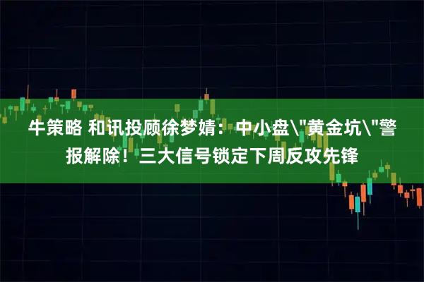 牛策略 和讯投顾徐梦婧:中小盘