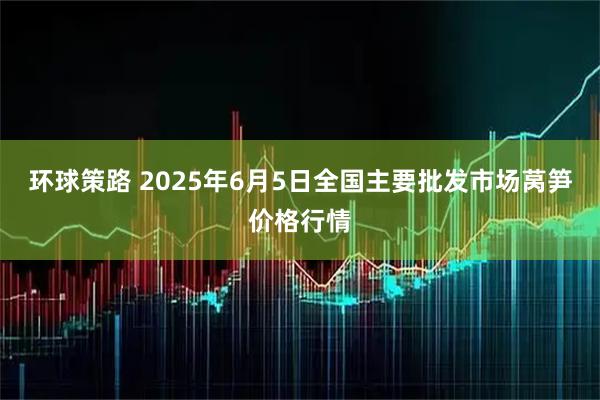 环球策路 2025年6月5日全国主要批发市场莴笋价格行情