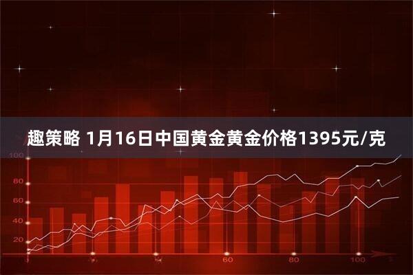 趣策略 1月16日中国黄金黄金价格1395元/克